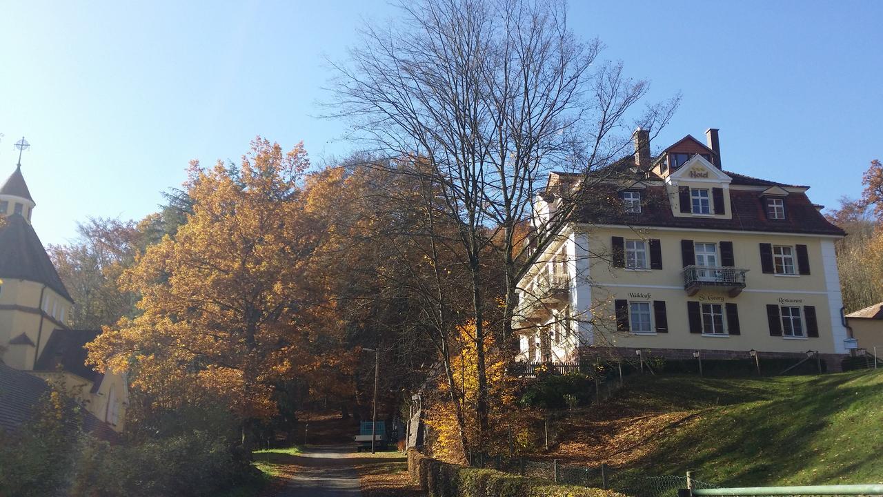 Rhoen Hotel Waldcafe St. Georg Staatsbad Brückenau Εξωτερικό φωτογραφία