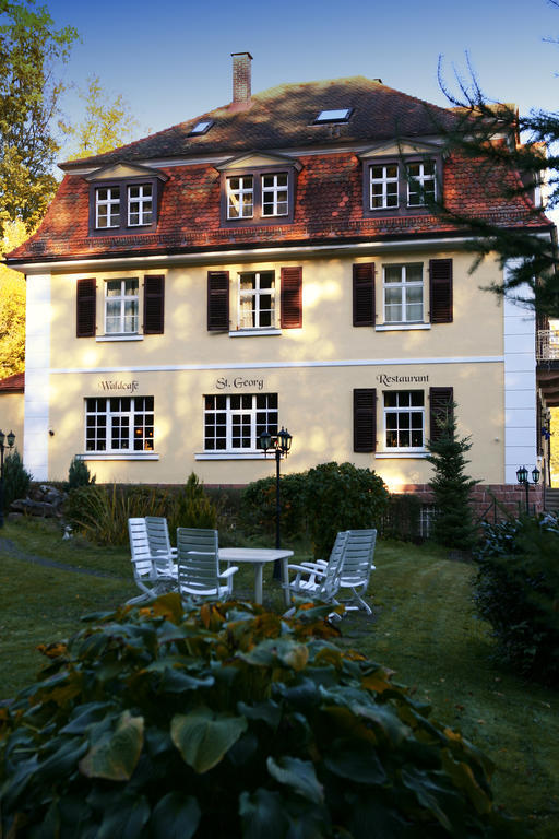 Rhoen Hotel Waldcafe St. Georg Staatsbad Brückenau Εξωτερικό φωτογραφία