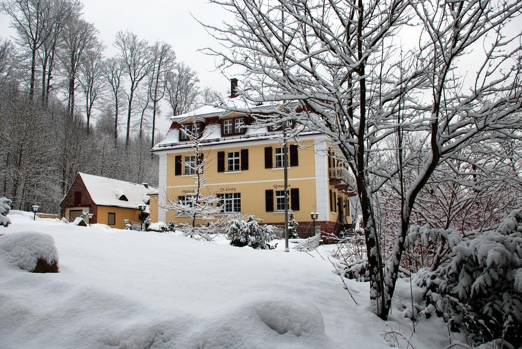 Rhoen Hotel Waldcafe St. Georg Staatsbad Brückenau Εξωτερικό φωτογραφία